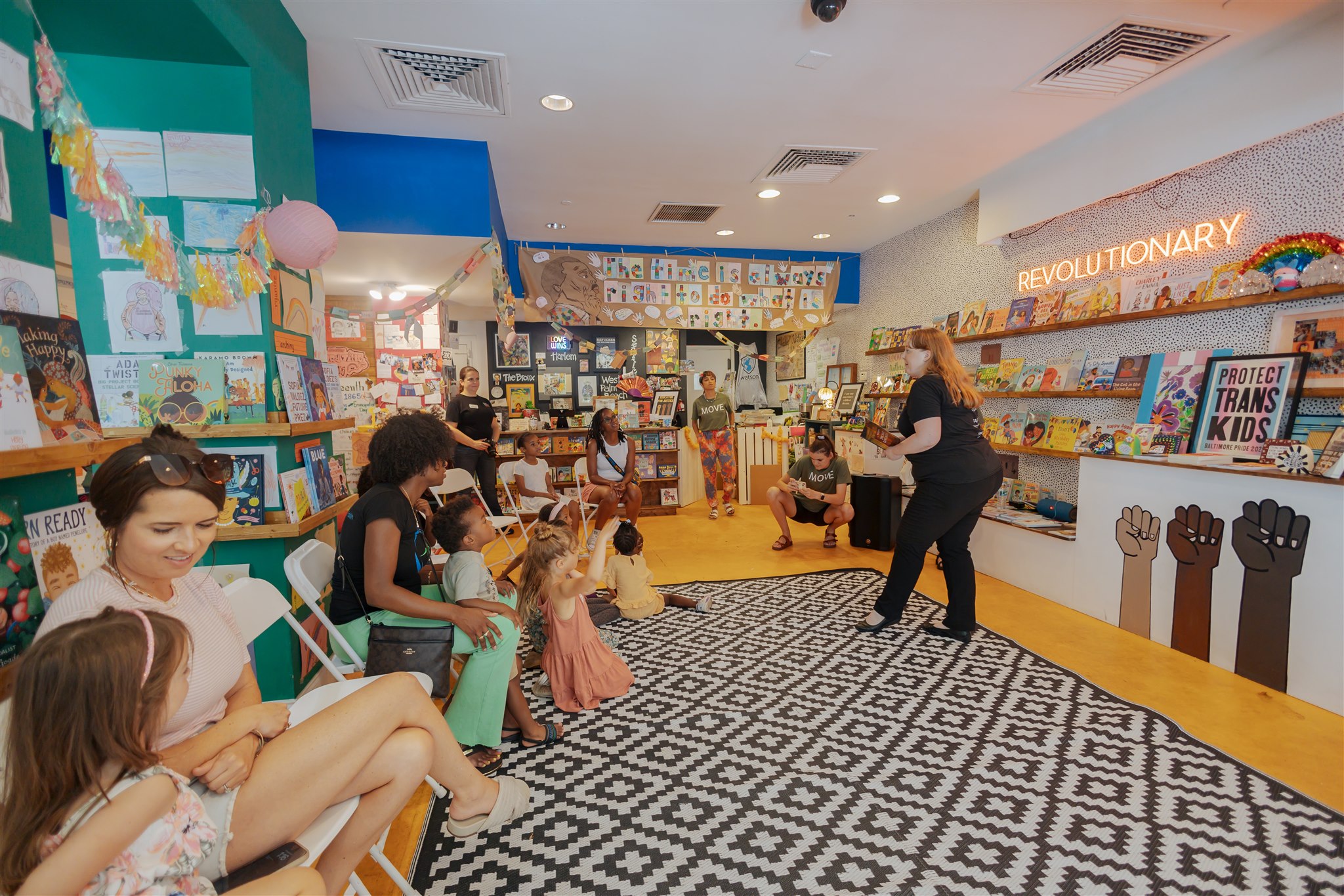 Rohi's Readery hosts storytime during Dance All Day Fest